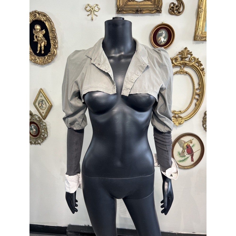 Cop Copine Vintage Y2K Layered Bolero Shrug Size S